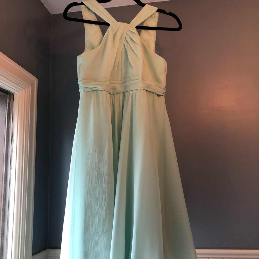 Mint Green David’s Bridal Dress